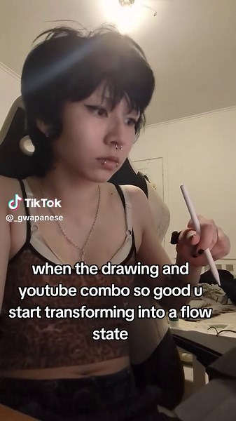 Transforming Into Flow State with Drawing and YouTube