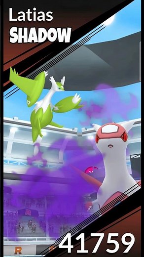 First Ever Shadow Latias Raid in Pokemon Go