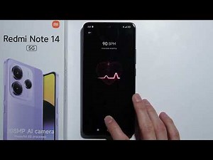 Redmi Note 14: How to Check Heart Rate?