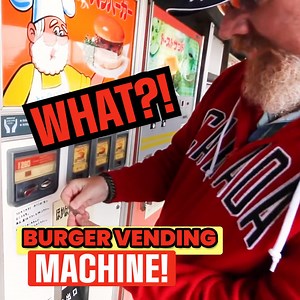 1.4M views · 8.4K reactions | Burger Vending Machine in Japan  | KBDProductionsTV | Facebook