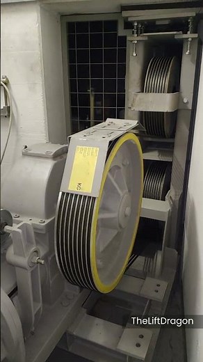 Epic 90s KONE TMS600 Freight Lift - Motor Room