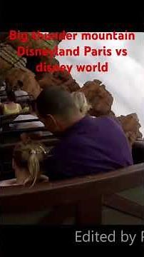 Big Thunder mountain Disneyland Paris #rollercoaster #ride #amusementpark #themepark #fun #disney ￼