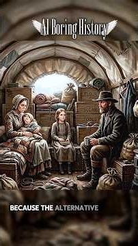 Imagine Living Like This Every Day… Oregon Trail Life 🚫 | Boring History