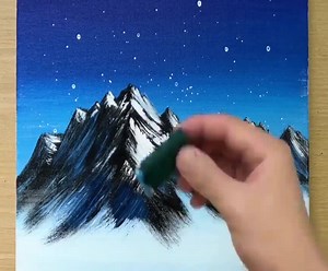 248K views · 10K reactions | How to Draw Snowy Mountains / Acrylic Painting Techniques | Painting Skills | Facebook