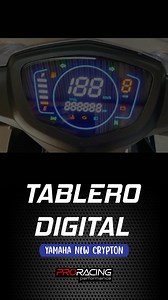 Tablero DIGITAL NEW CRYPTON 💯🚀 Envíos a todo el país 🚚 #newcrypton #crypton110 | Pro Racing Performance Argentina