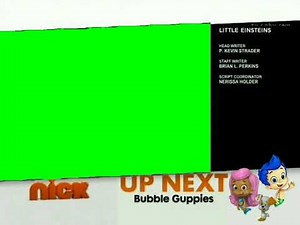 Nick Playdate Split Screen Credits 2011 Green Screen