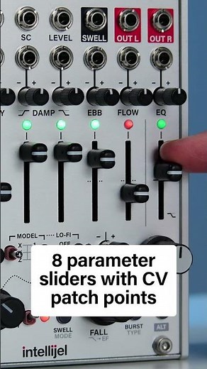 Introducing Intellijel Swells - Multi-Model Reverb with Swell Generator #intellijel #reverb #modular