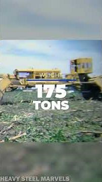 LeTourneau's World's Largest Tree Crusher #letourneau #crusher