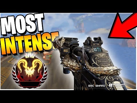 The MOST INTENSE Apex Predator Gameplay (Apex Legends PS4)