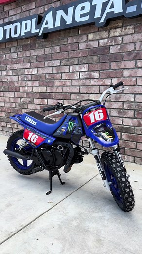 PW 50 para un mini rider🤟🏼 #pw50 #motocross #mxgraphics #minirider