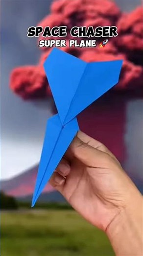 How to make a paper jet 🤗✈️ , Longest flying paper airplane , Paper plane tutorial #paper #shorts