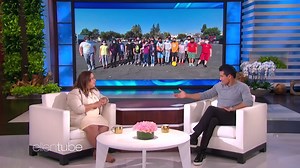This will make you smile. My guest host, Mario Lopez got to surprise a deserving 3rd-grade teacher at a Title 1 school in North Hills, CA. | Ellen DeGeneres