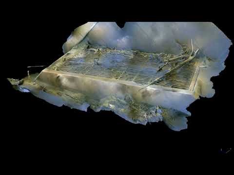 Hydro Dam Intake Trash Rack - Underwater Photogrammetry Model