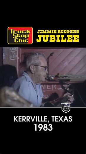 Truck Stop Chic on Instagram: "The Jimmie Rodgers Jubilee in Kerrville, Texas, held in 1983, was a charity celebration honoring Jimmie Rodgers, the Singing Brakeman. Kerrville mattered to Rodgers—it was home to his wife Carrie Williamson Rodgers and a place he returned to often during his final years. The Jubilee brought musicians, fans, and historians together to celebrate his rail-born songs, yodeling style, and foundational role in country music, while raising funds for local causes. It tied 