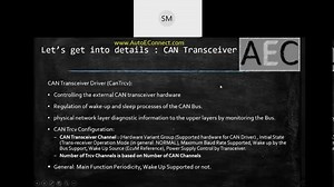 Part-1: Com Stack Configuration CAN Protocol & Communication Flow in AUTOSAR (AutoEConnect Sessions) | Nagesh B