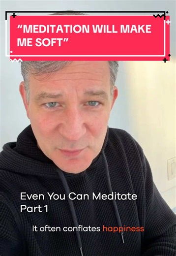 Think getting happier will cost you your edge? It won't. Meditation strengthens the parts of your brain responsible for focus and shrinks the ones responsible for fear. It doesn't make you soft. It makes you sharper. Ready to find out for yourself? Join the Even You Can Meditate Challenge starting Monday, March 23rd on the 10% with Dan Harris app. Each day for five days we’ll be dropping new guided meditations from the amazing Sebene Selassie that are designed for meditation neophytes and experi
