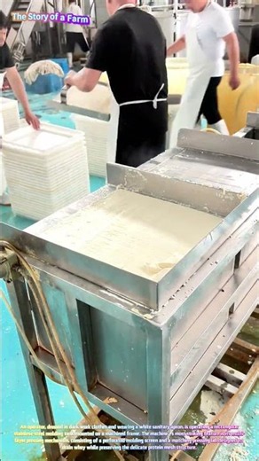 The Art of Tofu Formation: How Automated Curd Pressing Transforms Soy Milk into Silky Blocks! 🥛🧊