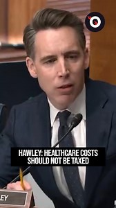 3.4K views · 154 reactions | Sen. Josh Hawley (R-MO) on Wednesday floated the idea of making healthcare costs completely tax-free in the United States. #news #shorts #congress #politics #healthcare #medical #trump #maga #democrats #republicans #missouri #stlouis #kansascity #kck #kcmo | Off The Press | Facebook