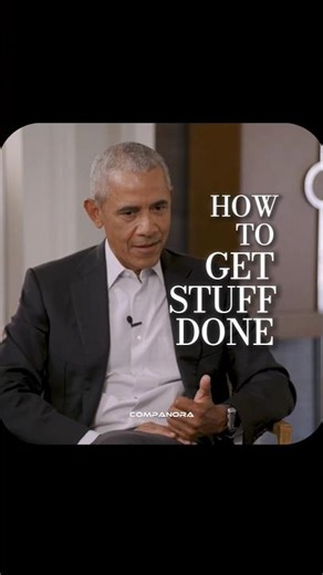 Learn how to get stuff done - Barack obama.... #entrepreneurship #motivation