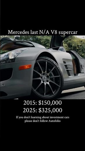 POV Buying a Mercedes SLS AMG in 2015 for $150,000