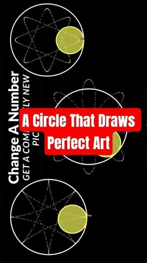 This Rolling Circle Draws Impossible Flowers. The Maths of Spirographs