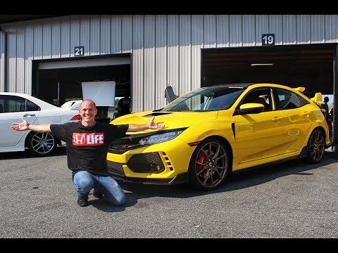 The Worlds Only Yellow Painted Honda Civic Type R (FK8)