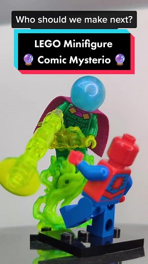 LEGO Comic Mysterio Minifigure Unboxing | Marvel Superheroes Collection