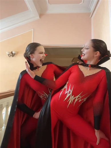 Air Gymnastics Duet Performance in Khmelnytskyi