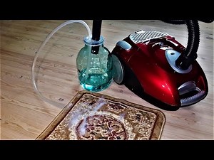 How to make water pump from electric vacuum cleaner