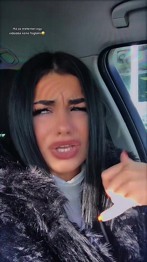 Stylish Black Fur Coat Inside a Car