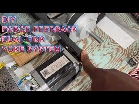 HOW I BUILT MY DIY FFB DUAL YOKE SYSTEM FROM SCRATCH
