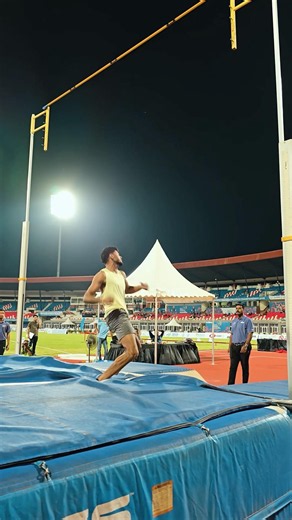 DEV MEENA BREAKS THE NATIONAL RECORD IN POLE VAULT YET AGAIN | #sports #india #athletics