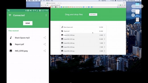 Portal, la nouvelle application de Pushbullet pour le transfert de gros fichiers depuis un ordinateur — Frandroid