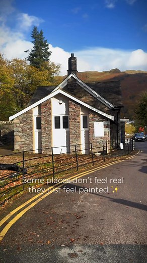 2K views · 57 reactions | Grasmere in autumn feels like stepping into a painting  Hidden in the heart of the Lake District, this tiny village turns golden every October — reflections, winding paths, and cozy tearooms that feel timeless ☕️  Where: Grasmere, Cumbria, UK | Thisa Travels | Facebook