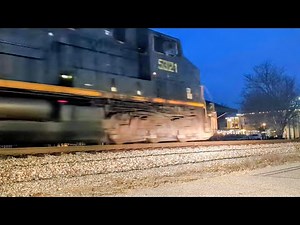 Northbound CSX I142 intermodal and mixed manifest on track two