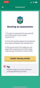 Using the Invigilator app on the day of your assessment