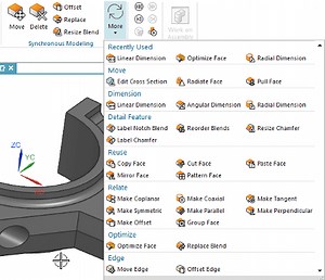 Most Useful Synchronous Modeling Tools: Move, Delete, Resize Face
