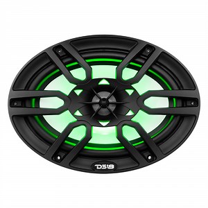 NXL 6x9" 2-Way Coaxial Marine Speaker with LED RGB Lights | 125W RMS 4-Ohm
