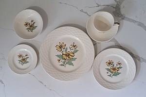 Buy 1960s Mayfair Royal Daisy Dinnerware Online in India - Etsy