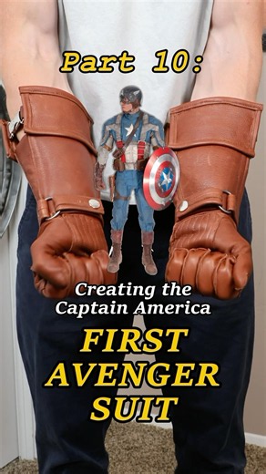 Making Captain America’s gloves