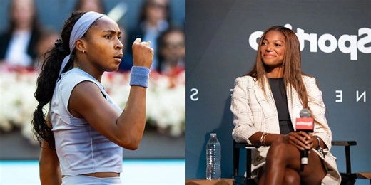 Coco Gauff receives firm support from Gabby Thomas after Madrid Open final loss