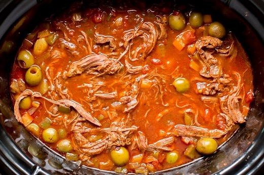 Slow Cooker Ropa Vieja (Cuban Beef)