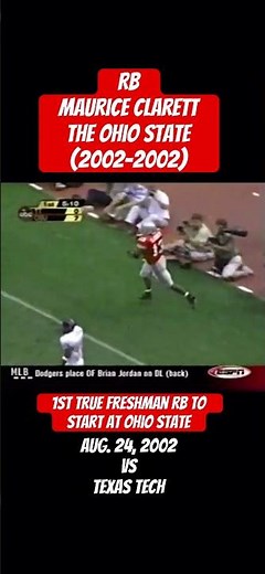 #collegefootball - RB Maurice Clarett (2002)