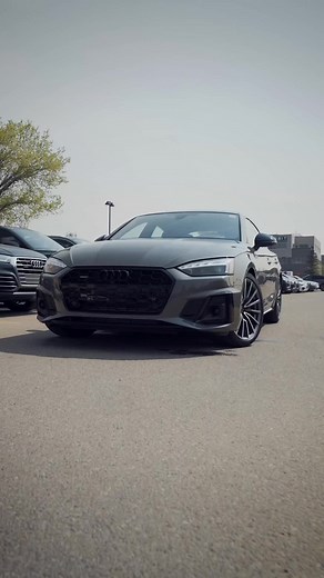 2023 Audi A5 in Chronos Grey. #cars #audi #A5