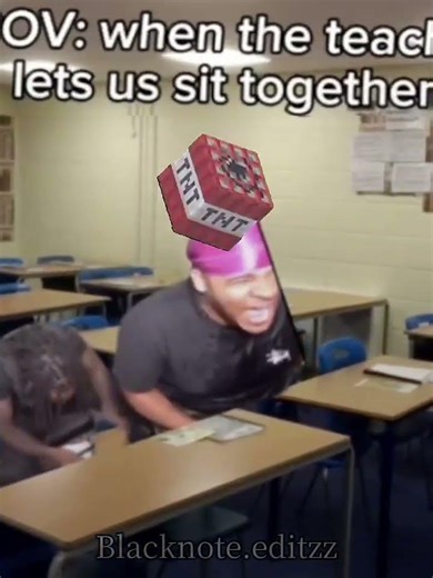 Pov: When I'm trying to be quiet in class but I sit next to that one friend🤣🙏