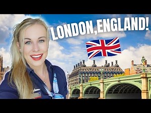 24 Hours In LONDON! International Flight Attendant Life