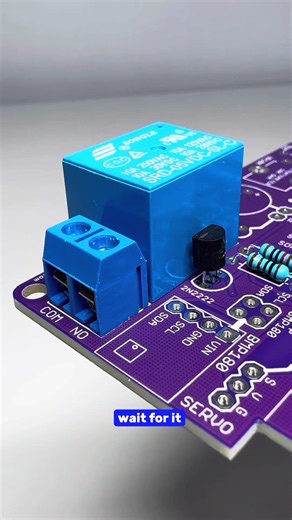 Amazing Purple Soldering Mask on this ESP32 Prototyping PCB #electronics #diy #beginner #hardware