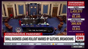 18K views · 140 reactions | The big focus in the $2 trillion stimulus package was on getting direct checks to individuals but lawmakers consider the small business loans to be crucial, @Phil_Mattingly reports. The rollout, however, has seen glitches and breakdowns. https://cnn.it/2V9HPdX | CNN Replay | Facebook