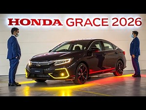 New 2026 Honda Grace Unveiled! Next-Level Sedan Luxury Arrives! 🔥🚨 | Latest Review!