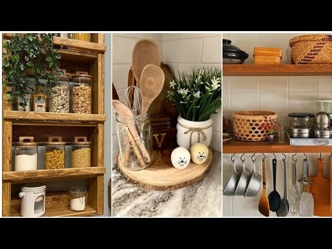 Simple Yet Beautiful Kitchen Decor Ideas for Every Home. Small Kitchen Organization. #kitchen #home